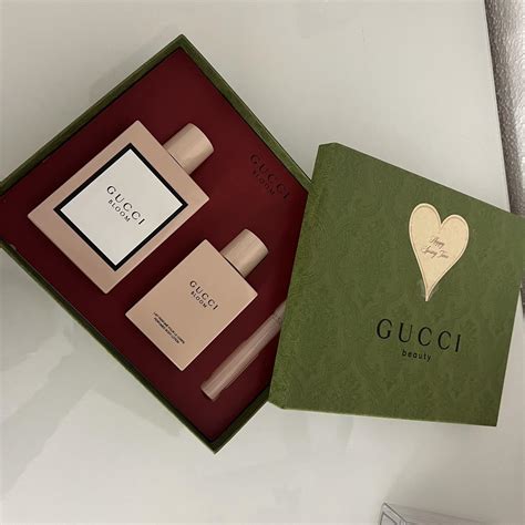 gucci bloom shoebox|gucci bloom 3 piece set.